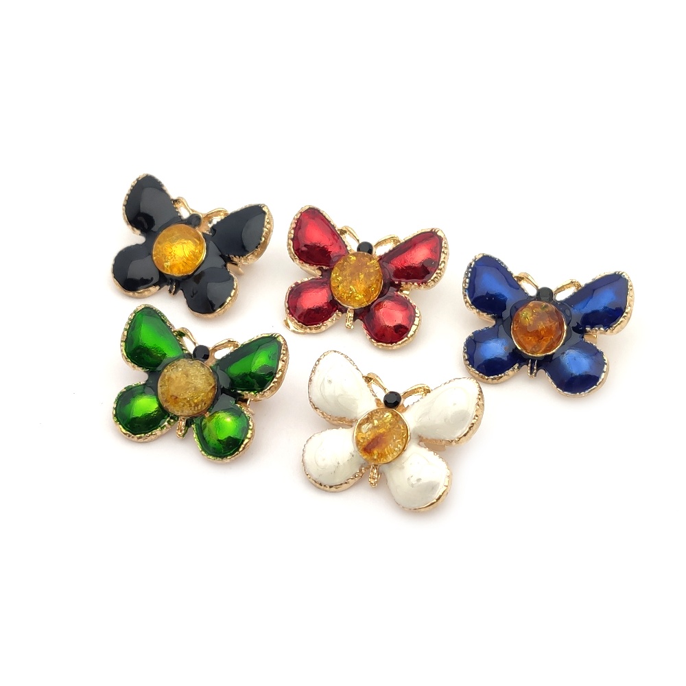 Брошь "Мотылек М."янт